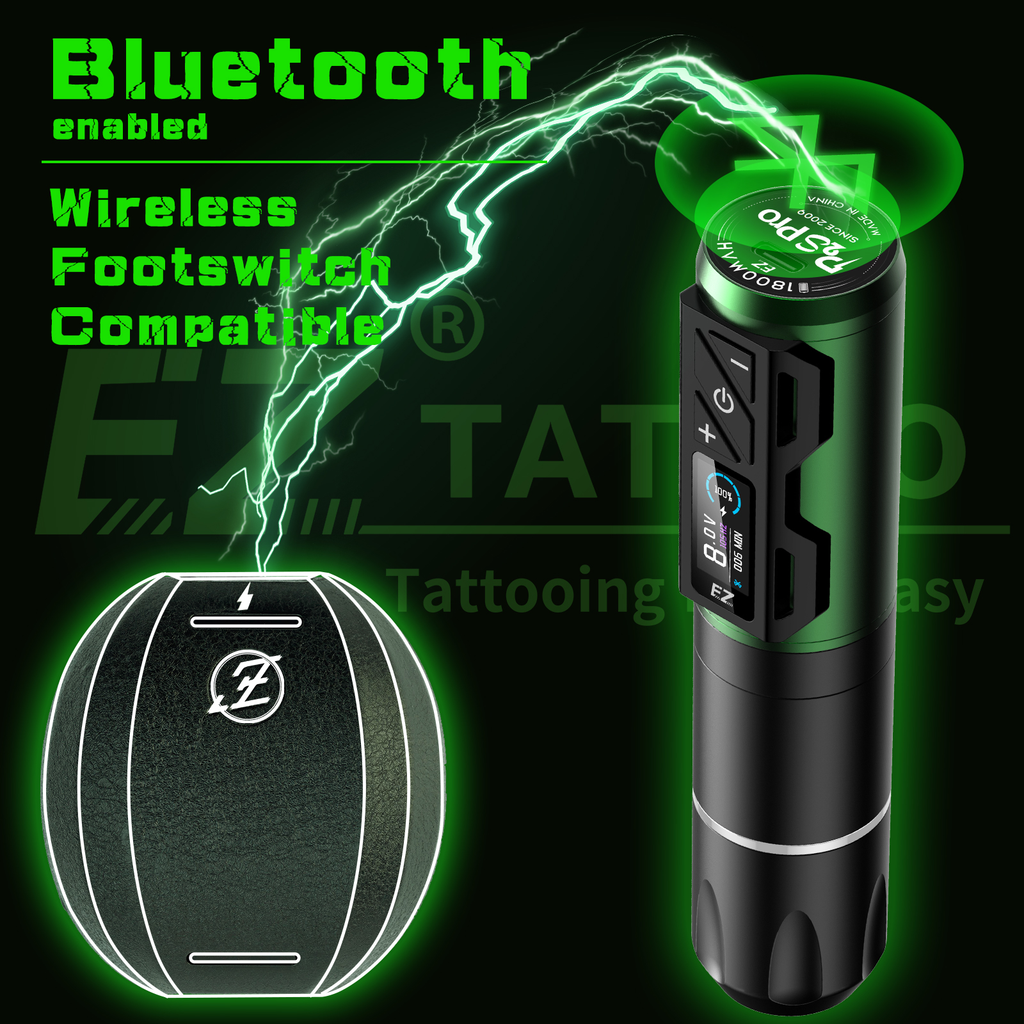 EZ P2S Pro Brushless Motor Directly Drive Wireless Tattoo Machine