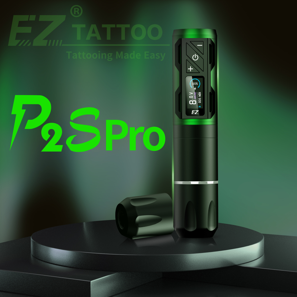EZ P2S Pro Brushless Motor Directly Drive Wireless Tattoo Machine