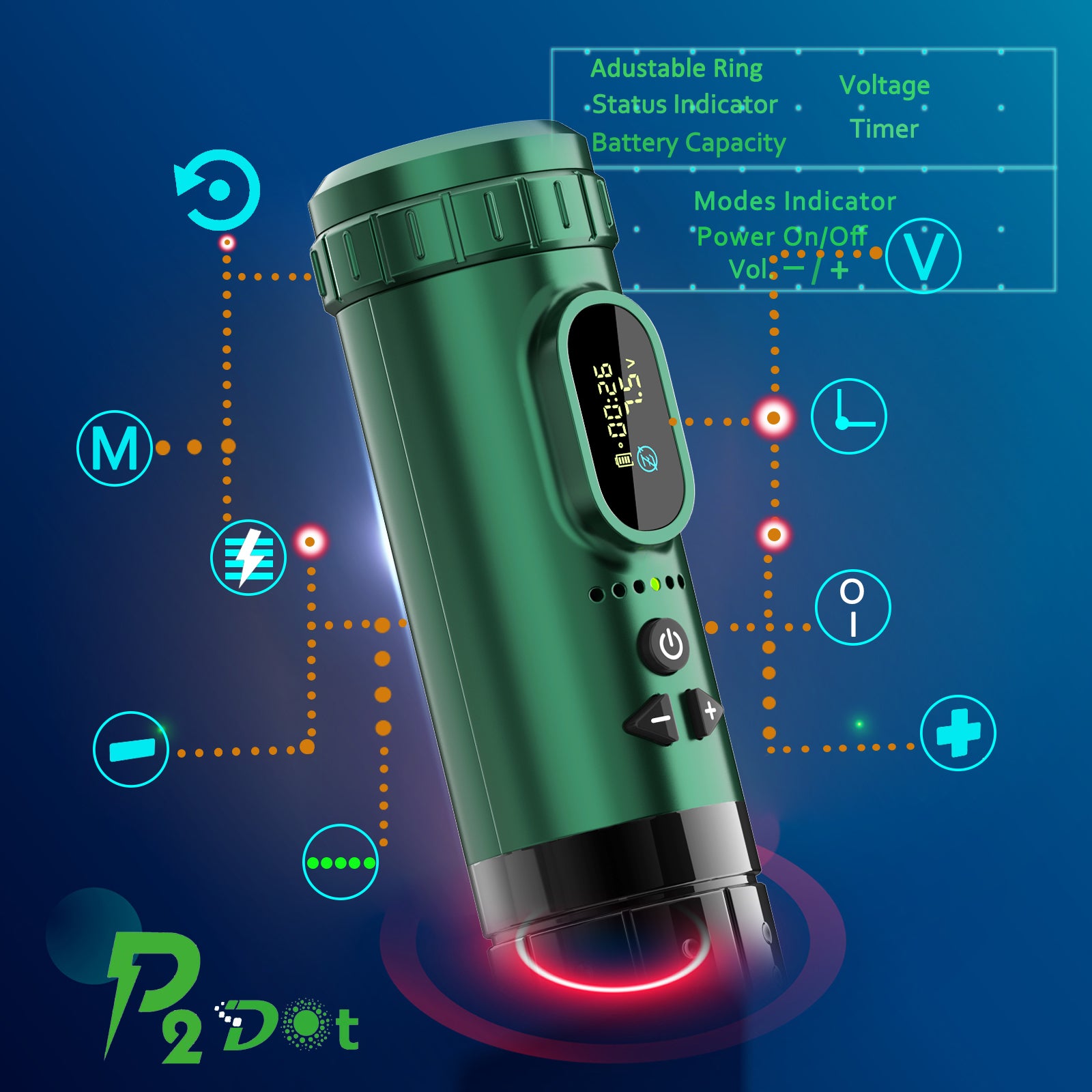 Black dot tattoo machine