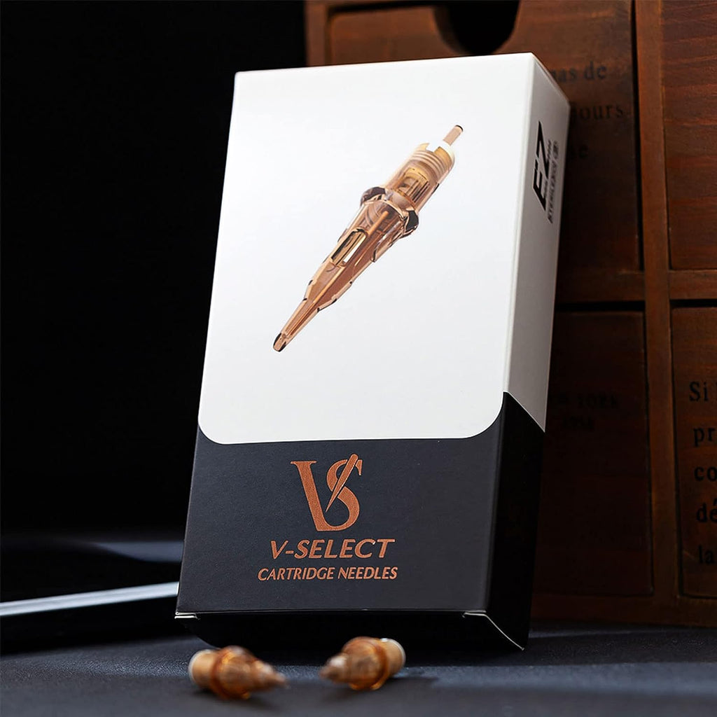 EZ V-Select tattoo needles kit (100Pcs) & EZ Foam Cartridge Cover