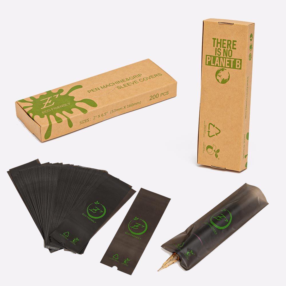 ECOFriendly Tattoo Machine Covers 200Pcs EZTAT2