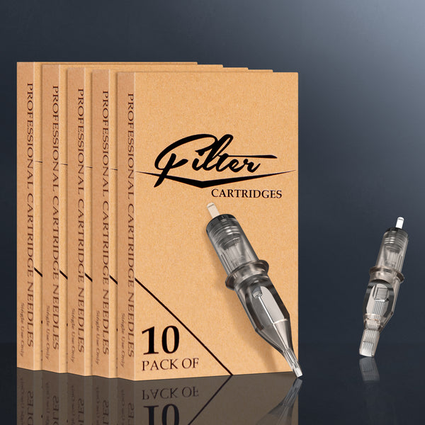 Tattoo Cartridge Needles Assorted 50Pcs - Filter Value Pack